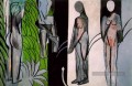 Baigneurs par un fauvisme abstrait de fleuve Henri Matisse